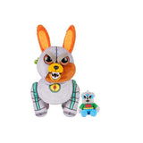 Feisty Pets® 8.5" Burro Machine™ the Cybernetic Donkey Claw Machine and 4" Mini Robo Doofus the Robot Super Bear with Feisty Fables #1 Comic Book - CCXP24 Exclusive