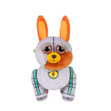 Feisty Pets® 8.5" Burro Machine™ the Cybernetic Donkey Claw Machine and 4" Mini Robo Doofus the Robot Super Bear with Feisty Fables #1 Comic Book - CCXP24 Exclusive