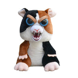 Feisty Pets by William Mark- Cuddles Von Rumblestrut™️- Adorable 8.5" Plush Stuffed Guinea Pig That Turns Feisty With a Squeeze!