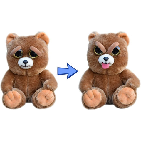 Feisty Pets Expressions Silly Sir Growls-a-lot™️ the Bear Sticks his Tongue Out
