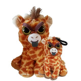 Feisty Pets Ginormous Gracie™️ the Mama Giraffe and her Baby Scrappy Savannah