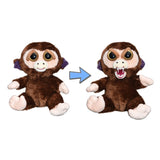 William Mark Feisty Pets Grandmaster Funk™️ Adorable Plush Stuffed Monkey that Turns Feisty with a Squeeze