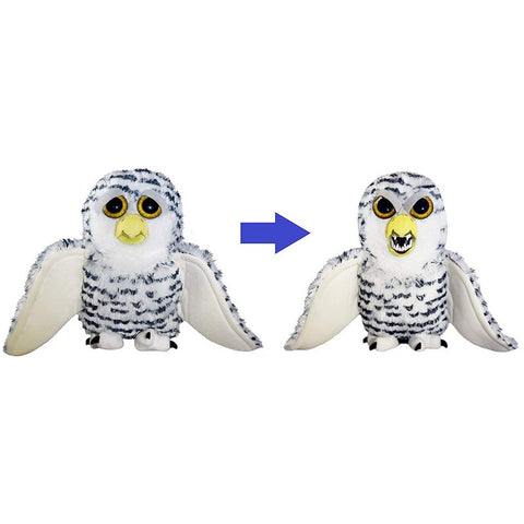 Feisty Pets Henry Whodunnit™️ The Snowy Owl - Turns Feisty with a Squeeze *EXCLUSIVE*