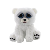 Feisty Pets Expressions Silly Karl Snarl™️ the Polar Bear Sticks His Tongue Out