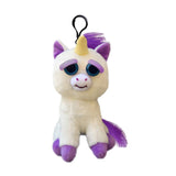 Feisty Pets Mini Glenda Glitterpoop™️- Interactive 4" Backpack Clip or Purse Charm!
