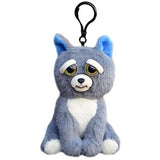 Feisty Pets Mini Sammy Suckerpunch™️- Interactive 4" Backpack Clip or Purse Charm!