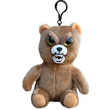 Feisty Pets Mini Sir Growls-A-Lot™️- Interactive 4" Backpack Clip or Purse Charm!