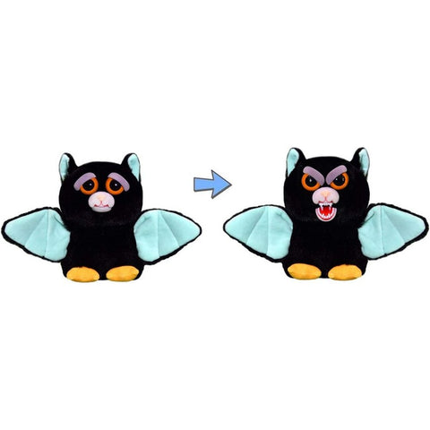 Feisty Pets Uptight Ursula™️ Adorable Plush Bat that turns Feisty with a Pinch