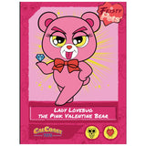 Feisty Pets® 8.5" Lady Lovebug™ the Pink Valentines Bear - Strawberry Scented Plush