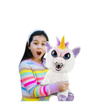 Feisty Pets® 20" Jumbo Glenda Glitterpoop™ The Unicorn