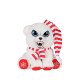 Feisty Pets® 8.5" Scotty Sodahater™ The Red-Scared Polar Bear
