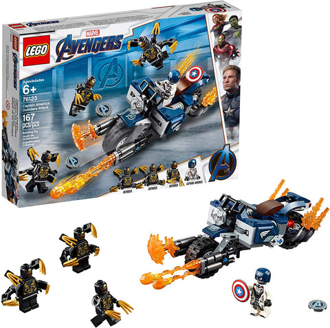 76123 LEGO® Marvel Avengers Captain America: Outriders Attack