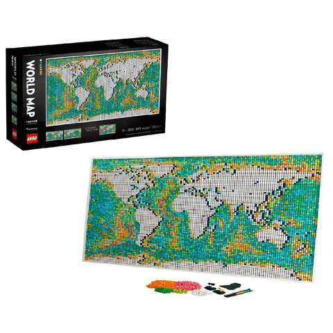 31203 LEGO® Art World Map