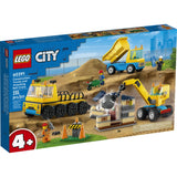 60391 LEGO® City Great Vehicles Construction Trucks and Wrecking Ball Crane