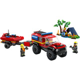 60412 LEGO® City Fire Truck with Rescue Boat