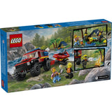 60412 LEGO® City Fire Truck with Rescue Boat