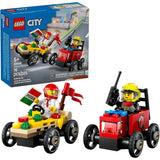 60458 LEGO® City Great Vehicles Pizza vs. Fire Truck Race Car Pack