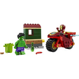 76287 LEGO® Super Heroes Marvel Iron Man with Bike and The Hulk