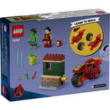 76287 LEGO® Super Heroes Marvel Iron Man with Bike and The Hulk