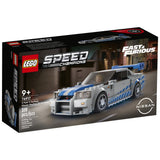 76917 LEGO® Speed Champions 2 Fast 2 Furious Nissan Skyline GT-R (R34)