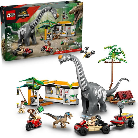 76973 LEGO® Jurassic World Raptor & Titanosaurus Tracking Mission