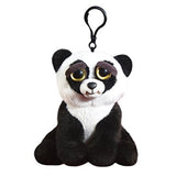 Feisty Pets Mini Black Belt Bobby 4" Adorable Plush Panda