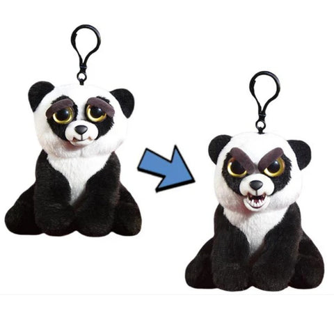 Feisty Pets Mini Black Belt Bobby 4" Adorable Plush Panda