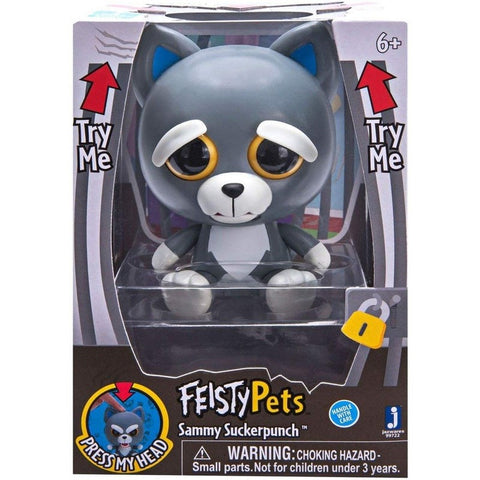 Feisty Pets Sammy Suckerpunch™️ 4-Inch Toy Figure