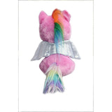 Feisty Pets by William Mark- Sparkles Rainbowbarf- Adorable 8.5" Plush Stuffed Pegasus That Turns Feisty With a Squeeze!