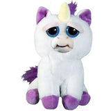 Feisty Pets by William Mark- Glenda Glitterpoop™️- Adorable 8.5" Plush Stuffed Unicorn That Turns Feisty With a Squeeze!