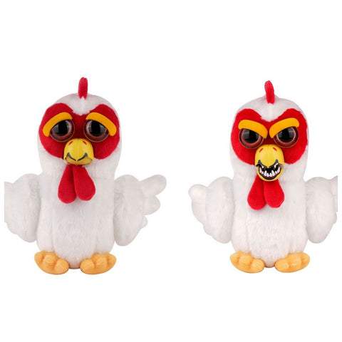 Feisty Pets CooCoo Cluckles™️ the Hen – 8.5” Chicken Rooster Plush Toy