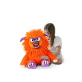 Feisty Pets® Jumbo Hailey the Hoarder™ the Orange Monster
