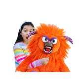 Feisty Pets® Jumbo Hailey the Hoarder™ the Orange Monster