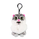 Feisty Pets® Minis 4" Lazy Lani™️ the Fat Cat with Keychain Clip