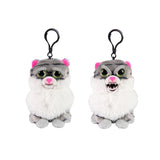 Feisty Pets® Minis 4" Lazy Lani™️ the Fat Cat with Keychain Clip
