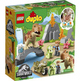 10939 LEGO® DUPLO® Jurassic World T. rex and Triceratops Dinosaur Breakout