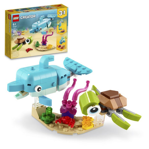 31128 LEGO® Creator Dolphin and Turtle