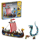 31132 LEGO® Creator Viking Ship and the Midgard Serpent