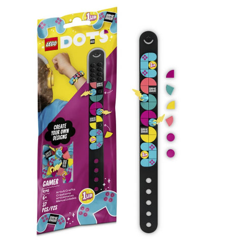 41943 LEGO® DOTS Gamer Bracelet with Charms
