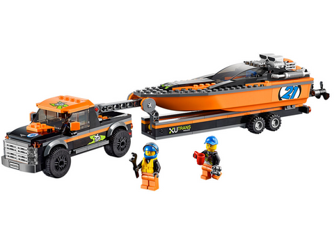 60085 LEGO® City Great Vehicles 4x4 with Powerboat