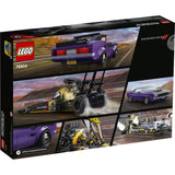 76904 LEGO® Speed Champions Mopar Dodge//SRT Top Fuel Dragster and 1970 Dodge Challenger T/A