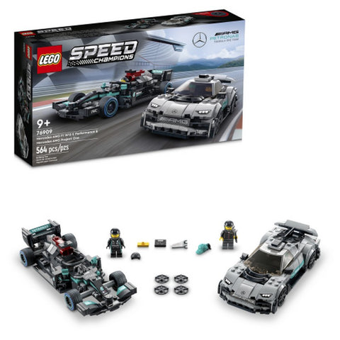 76909 LEGO® Speed Champions Mercedes-AMG F1 W12 E Performance & Mercedes-AMG Project One