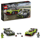 76910 LEGO® Speed Champions Aston Martin Valkyrie AMR Pro and Aston Martin Vantage GT3