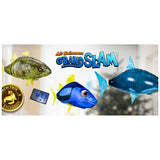 Air Swimmers Grand Slam Bundle - Remote Control Flying Shark, Clownfish, and Regal Tang