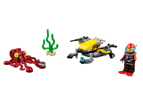 60090 LEGO® City Deep Sea Scuba Scooter