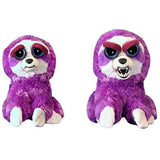 Feisty Pets Plush Purple Sloth-Lightningbolt Lucy™️