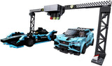 76898 LEGO® Speed Champions Formula E Panasonic Jaguar Racing GEN2 car & Jaguar I-PACE eTROPHY