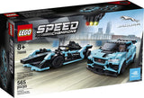 76898 LEGO® Speed Champions Formula E Panasonic Jaguar Racing GEN2 car & Jaguar I-PACE eTROPHY