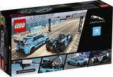 76898 LEGO® Speed Champions Formula E Panasonic Jaguar Racing GEN2 car & Jaguar I-PACE eTROPHY
