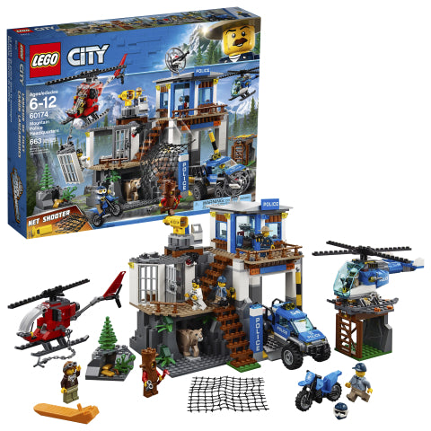 60174 LEGO® City Police Mountain Police Headquarters